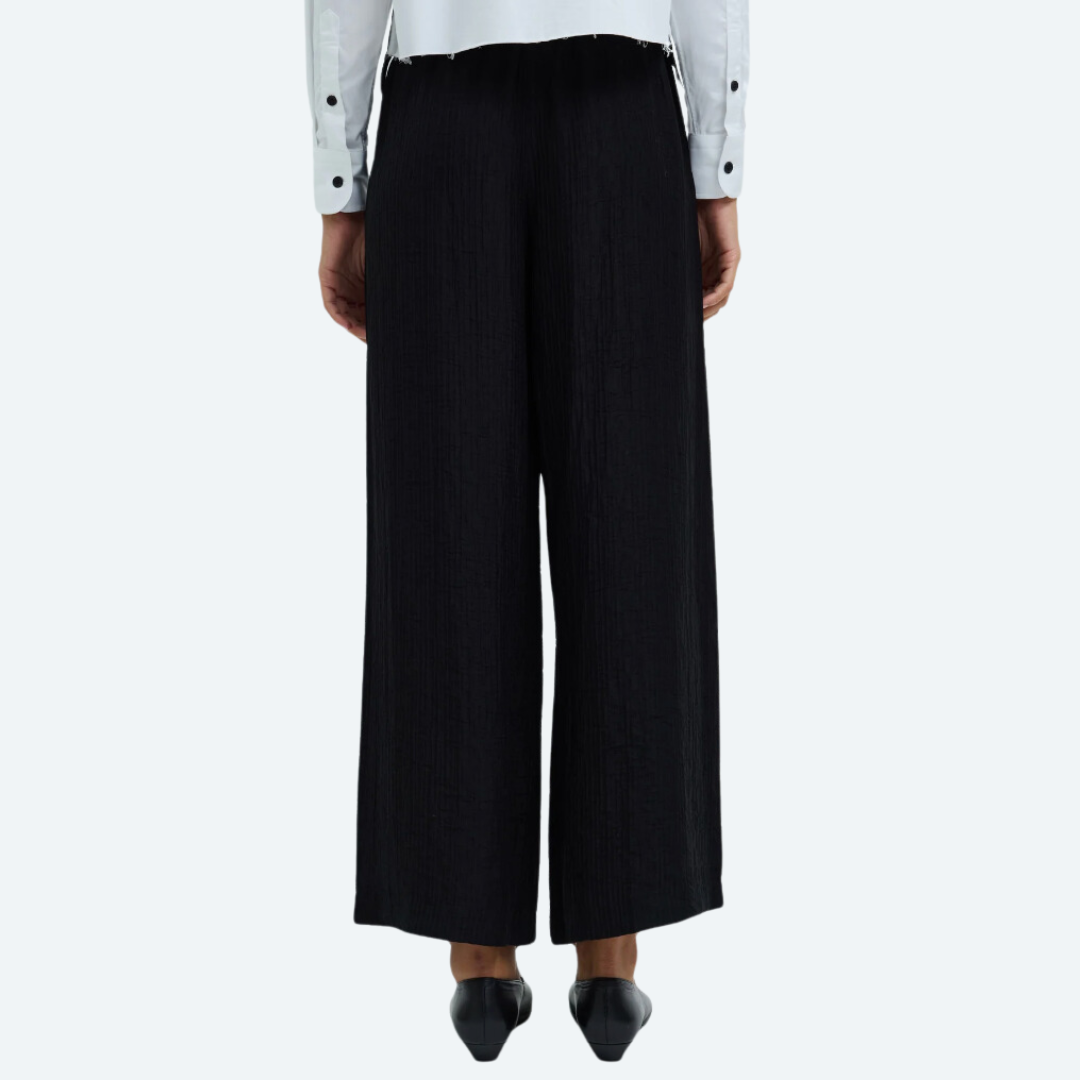 Crinkle Satin Broadway Pant