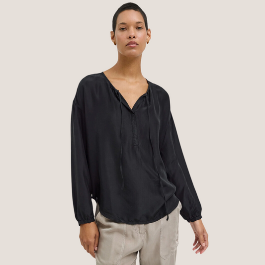 Silk Poet Blouse