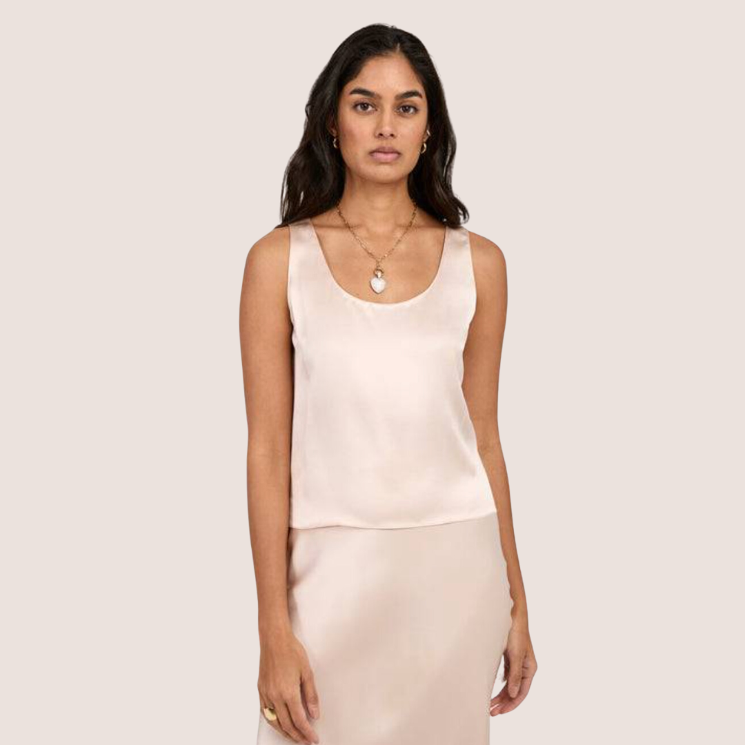 Flynn Silk Tank