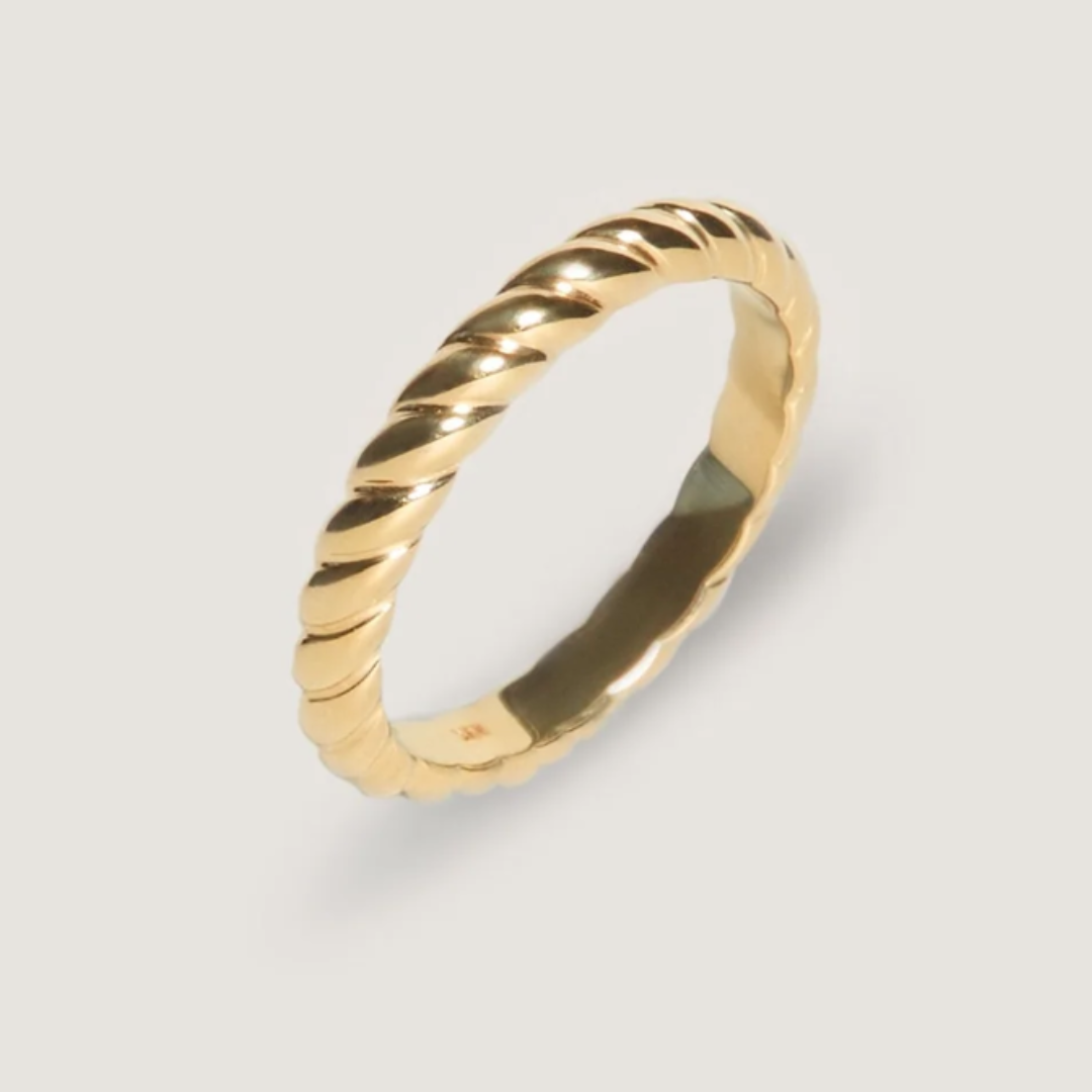 Claudine Twist Ring