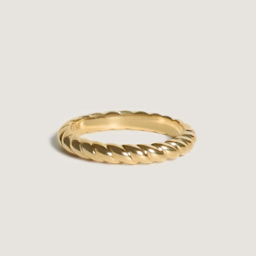 Claudine Twist Ring