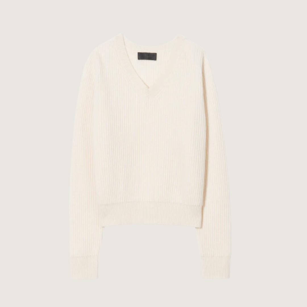 Korina Cashmere V Sweater