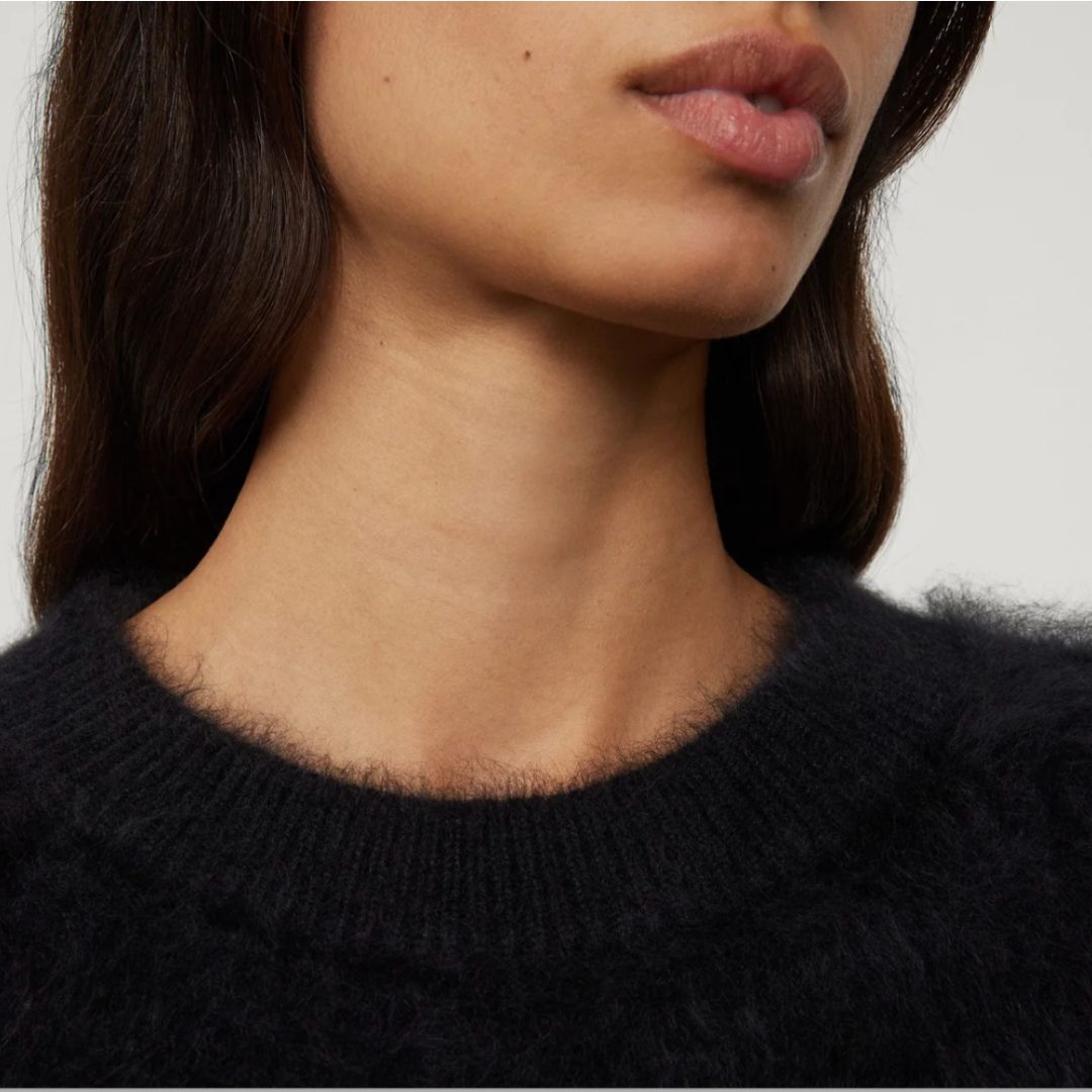 Natalia Brushed Cashmere Sweater